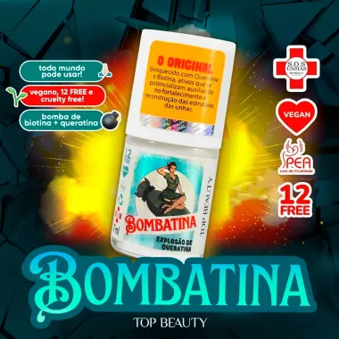 Base de Tratamento Top Beauty Bombatina Explosão de Queratina 7ml