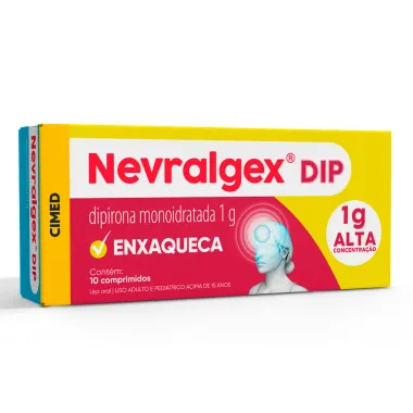 Nevralgex Dip 1g Enxaqueca com 10 Comprimidos