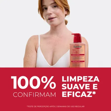 Gel e Óleo de Banho Eucerin pH5 Pele Sensível a Seca 400ml