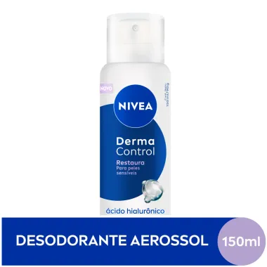 Desodorante Nivea Derma Control Restaura Aerossol 72h Antitranspirante 150ml