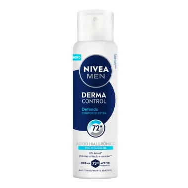 Desodorante Nivea Men Derma Control Defende Aerossol 72h Antitranspirante 150ml