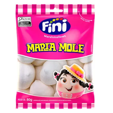 Marshmallows Fini Sabor Maria Mole 80g
