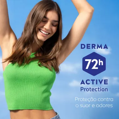 Desodorante Nivea Derma Control Defende Aerossol 72h Antitranspirante 200ml Embalagem Econômica