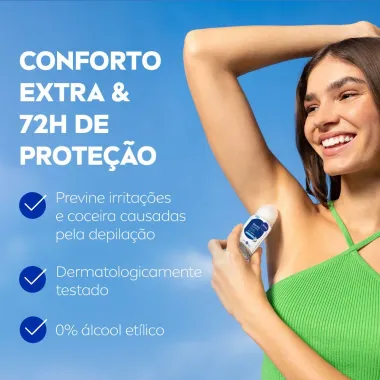 Desodorante Nivea Derma Control Defende Roll-On Antitranspirante 50ml