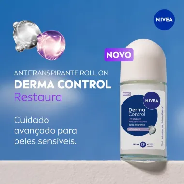 Desodorante Nivea Derma Control Restaura Roll-On Antitranspirante 50ml