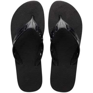 Sandália Havaianas Track GO Tamanho 43/4 Preto 1 Par