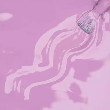 Esmalte Lilás Risqué Diamond Gel Buquê de Hotênsias Cremoso 9,5 ml