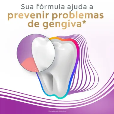 Creme Dental Colgate Total Preven&ccedil;&atilde;o Ativa Gengiva Saud&aacute;vel 90g