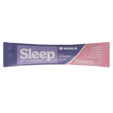 Sleep Koala Suplemento Noturno Sabor Morango 12g