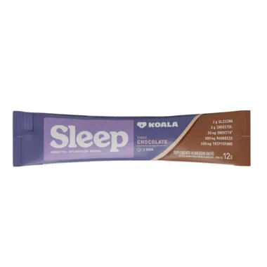 Sleep Koala Suplemento Noturno Sabor Chocolate 12g