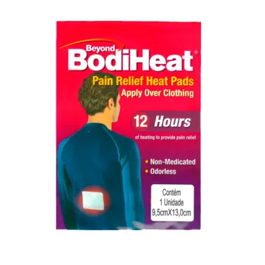 Almofada Térmica Adesiva Bodiheat 12 Horas Com 1 Unidade