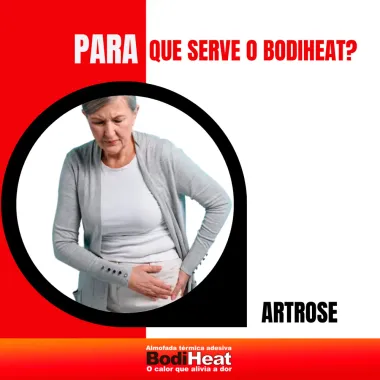 Almofada Térmica Adesiva Bodiheat 12 Horas Com 1 Unidade
