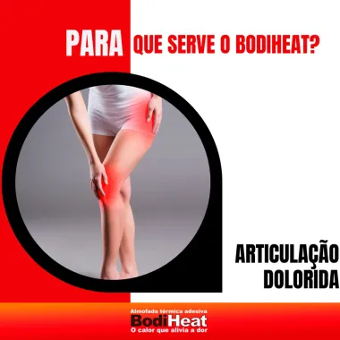 Almofada Térmica Adesiva Bodiheat 12 Horas Com 1 Unidade