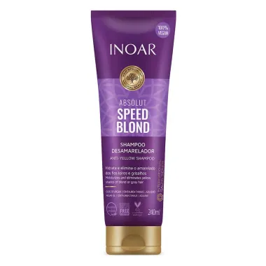 Shampoo Inoar Absolut Speed Blond Desamarelador 240ml