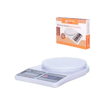 Balança Digital Western Home Para Cozinha Até 10Kg
