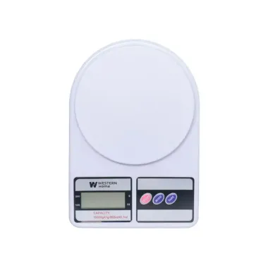 Balança Digital Western Home Para Cozinha Até 10Kg