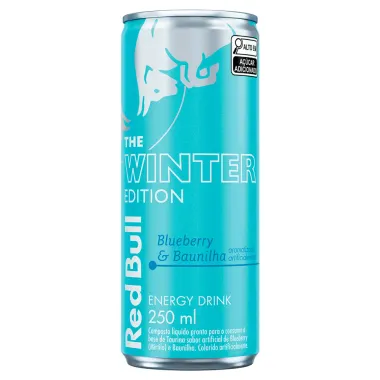 Energético Red Bull The Winter Edition Sabor Blueberry e Baunilha 250ml