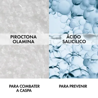 Shampoo Espuma de Limpeza Vichy Dercos Anticaspa Cachos e Crespos 200ml