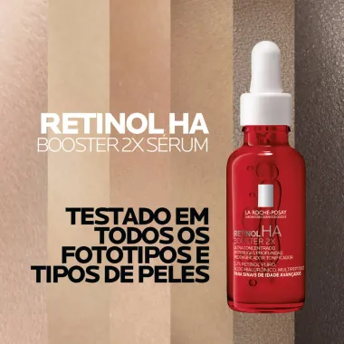 Retinol HA Booster 2X Sérum La Roche-Posay Ultra Concentrado Antirrugas Profundas 15ml