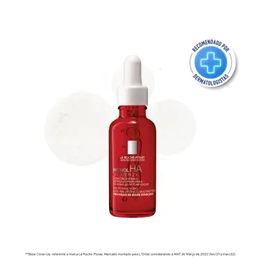 Retinol HA Booster 2X Sérum La Roche-Posay Ultra Concentrado Antirrugas Profundas 15ml