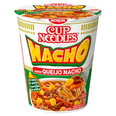 Macarrão Instantâneo Cup Noodles Sabor Queijo Natcho 68g