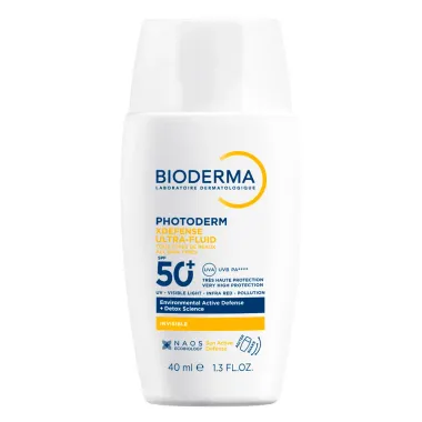 Protetor Solar Bioderma Photoderm XDefense Ultra Fluid FPS 50+ Invisível 40ml