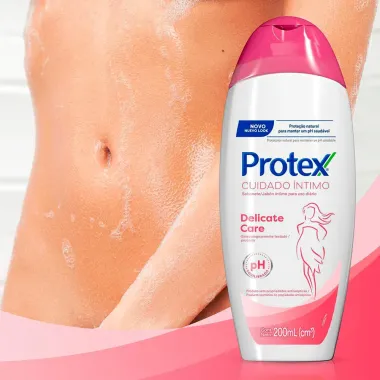 Sabonete Liquido Intimo Protex Cuidado Intimo Delicate Care 2 Unidade 200ml Preço Especial