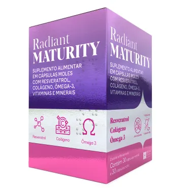 Radiant Maturity Suplemento Alimentar com 60 Cápsulas