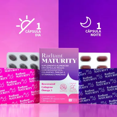 Radiant Maturity Suplemento Alimentar com 60 Cápsulas