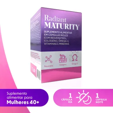Radiant Maturity Suplemento Alimentar com 60 Cápsulas