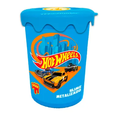 Slime Gelele Metalizado Hot Wheels Sortidos