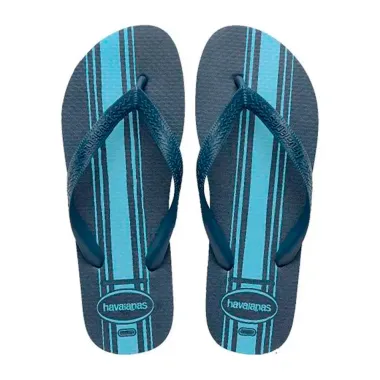 Sandália Havaiana Color Essential Azul Tamanho 37/38 1 Par
