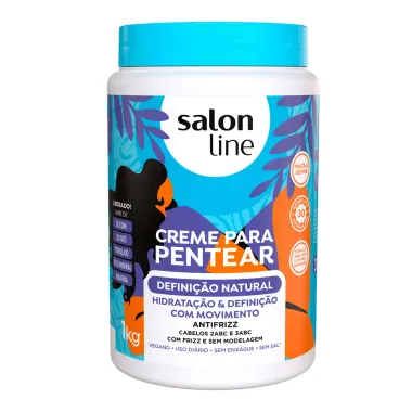 Creme para Pentear Salon Line Defini&ccedil;&atilde;o Natural Antifrizz 1Kg