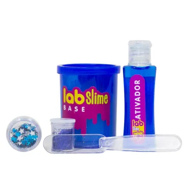 Kit Lab Slime Gelelé Laboratório Doce Brinquedo 9+ Meses Cores Sortidas
