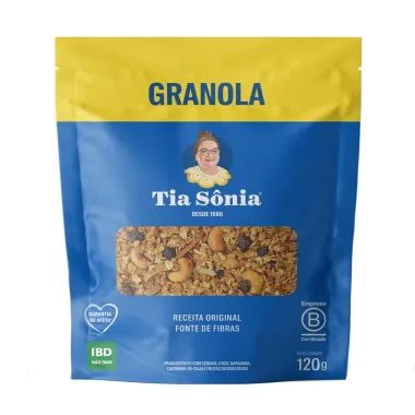 GRANOLA TIA SONIA TRADICIONAL 120G