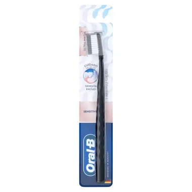 Escova Dental Oral B Sensitive Cuidado Gengiva Ultra Macia Cores Sortidas Com 1 Unidade