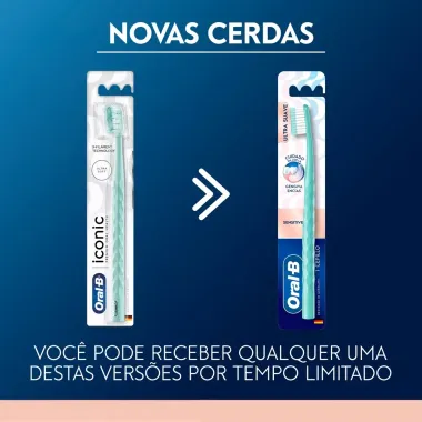 Escova Dental Oral B Sensitive Cuidado Gengiva Ultra Macia Cores Sortidas Com 1 Unidade