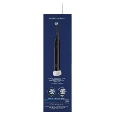 Escova Dental Elétrica Oral B io2 com Cabo Recarregável  Refil e Carregador