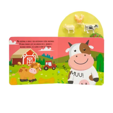 Livro Aventura para Pequeninos Fazenda Brasileitura