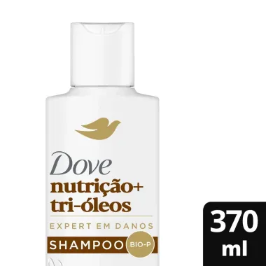 Shampoo Dove Nutrição Tri-Óleos 370ml