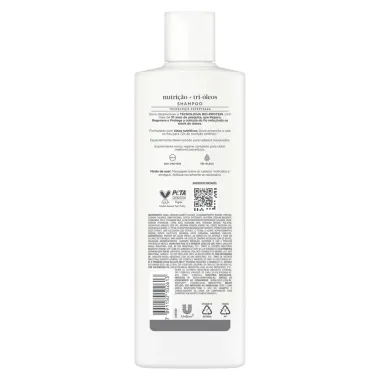 Shampoo Dove Nutrição Tri-Óleos 370ml