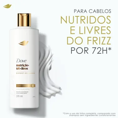 Condicionador Dove Nutrição Tri Óleos 370ml