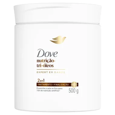 Máscara de Tratamento Dove Nutrição Tri Óleos 2em1 500g