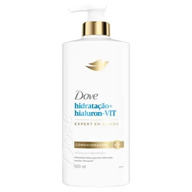 Condicionador Dove Hidratacão e Hialuron Vit Expert em Danos 600ml