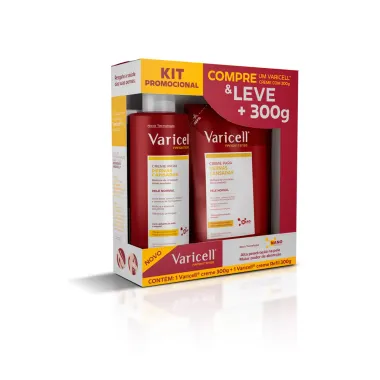 Kit Promocional Creme Varicell 300g Compre & Leve Mais 300g