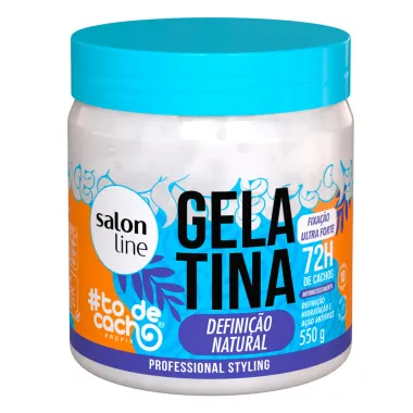 Gelatina Salon Line To de Cacho Defini&ccedil;&atilde;o Natural Fixa&ccedil;&atilde;o Ultra Forte 550g