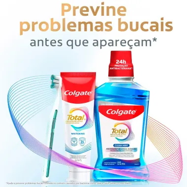 Creme Dental Colgate Total Preven&ccedil;&atilde;o Ativa Whitening 4 Unidades de 90g cada