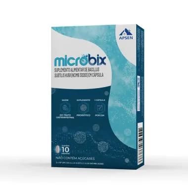 Microbix com 10 Cápsulas