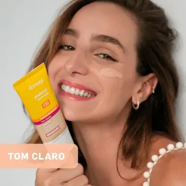 Proteção Solar Facial Photoage Mineral Fluido FPS 50 Cor Claro 50g