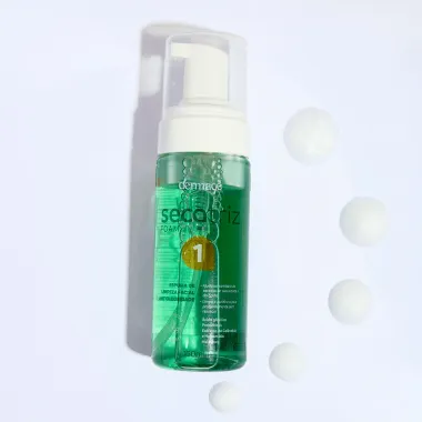 Espuma de Limpeza Facial Secatriz Foam Antioliosidade Passo 1 150ml